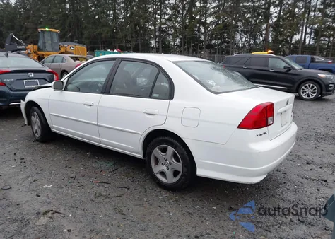 2005 Honda Civic Ex from USA, damaged, VIN 2HGES26795H550303